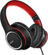 LORELEI X8 Over-Ear Wired Headphones with Microphone, Tangle-Free Nylon Line, Lightweight Foldable for Smartphone