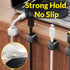 Generic 12-Pack 4 Cord Organizer Holder with Cable Ties Magnetic Cable Clips with Strong Adhesive Easy-Open Wire