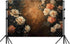 Drgilau 7X5ft Brown-2 Vintage Floral Photography Backdrop, Retro Oil Painting Flowers Photography Backdrop Abstract