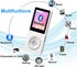 Aigital MP3 32GB MP3 Player with Bluetooth and TF Card, HiFi Music Player with Built-in Speaker and Earphones