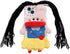 Cute Kawaii 3D Cartoon iPhone 14 Case - Plush, Furry, Shockproof, Winter Warm, DIY Hair Braids for Women & Girls (Snow