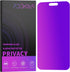 iPhone 15 Pro Max Privacy Screen Protector - 6.7" Tempered Glass, Purple Gradient, Anti-Spy, Anti-Blue Light, Easy