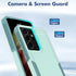 for Samsung Galaxy S24 Ultra Case: Heavy Duty Dual Layer Protective Shockproof Cell Phone Cover with Screen Protector -