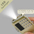 Retekess PR11 Portable AM FM Radio, Rechargeable Transistor Radio with Headphone Jack and MP3 Support (Gold)