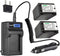 Kastar 2-Pack VW-VBT380 Battery and LCD AC Charger, Compatible with Panasonic HC-V550M, HC-V620M