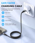 USB to USB C Cable 2-Pack, 3ft Fast Charging High Speed Nylon Cord for Samsung Galaxy A20, S20, S10 Plus, Note 8