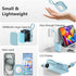 LUCKYDUO 10000mah 2 Pack,Portable Pack, powerbank Built in Cables, LED Display Fast Charging Battery Charger