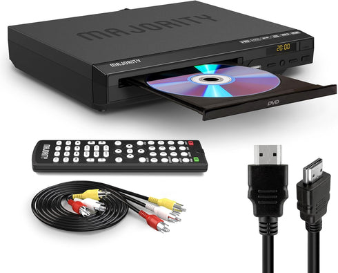 Majority HDMI DVD Player for TV | 1080P Region Free DVD Players for