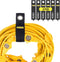 COLSEN Storage Strap 15 inch Heavy Duty Garage Organization Cable Keeper, Wire Holder for Extension Cords, Hose Hanger