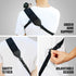 USA Gear Camera Sling Shoulder Strap - Adjustable Neoprene, Safety Tether, Accessory Pocket, Quick Release Buckle