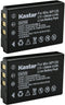 Kastar 2-Pack Q120 Rechargeable Lithium-ion Battery for MINOLTA MN35Z, Zoom Q8, Bell & Howell