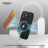 SURPHY iPhone 15 Pro Case (6.1", 2023) - Black Liquid Silicone, MagSafe Compatible + 2 Pack Screen Protectors.