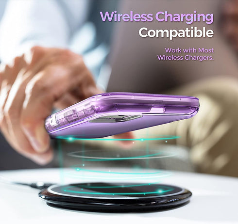 Shop ORIbox Purple Case for iPhone 14 Pro Max, 10 FT Military Grade Drop Protection, 6.7" Shockproof, 3-in-1 Design.