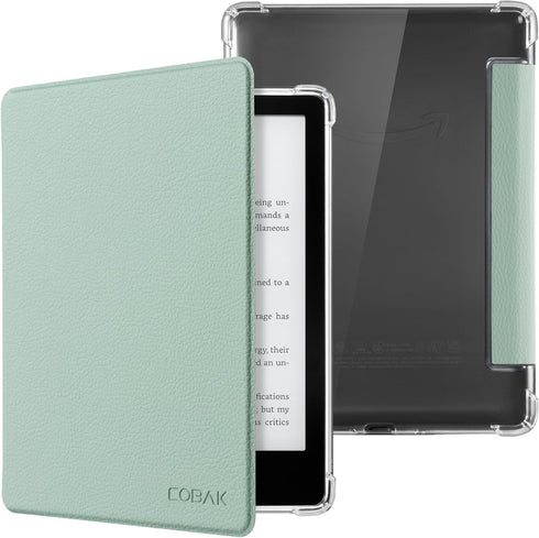 CoBak Case for Kindle Paperwhite (6.8" 11th Gen 2021) & Signature Edition - PU Leather Cover with Auto Sleep Wake