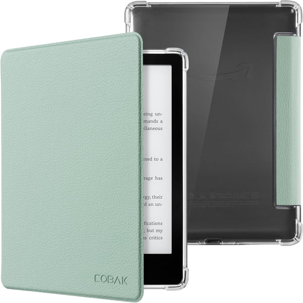 CoBak Case for Kindle Paperwhite (6.8" 11th Gen 2021) & Signature Edition - PU Leather Cover with Auto Sleep Wake