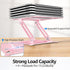 Urmust 10-15.6"(Rose Laptop Notebook Stand Holder Adjustable Laptop Stand Portable Computer Riser Compatible