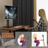 Single LCD Computer Monitor Free-Standing Desk Stand, Height Adjustable for 13-32 Inch Screens, Holds up to 77 lbs