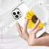 BAISRKE iPhone 13 Pro Case - Clear Case with Sunflower, Shockproof Hard Back Cover for 6.1 inch 2021
