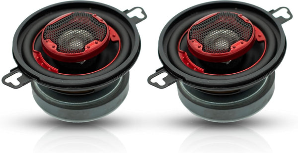 MB Quart XK2-108 3.5-Inch 140 Watt 2-Way Coaxial Speaker System for Superior Car Audio Performance