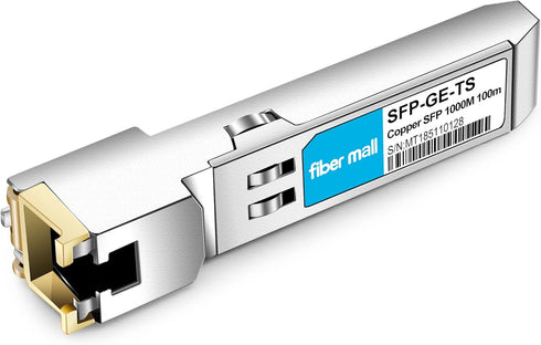 SFP to RJ45 for Cisco Meraki MA-SFP-1GB-TX 1000Base-T Copper RJ-45 Mini GBIC Transceiver Module