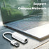 USB Ethernet Network Adapter, Compatible with Laptops and USB 2.0 Devices, for Windows 7 to 11, Vista, All Mac OS X