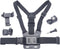 Adjustable Mobile Phone Chest Strap Harness Mount, Black, Compatible with GoPro Hero, iPhone, DJI Osmo Action Cameras