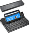 Foldable Bluetooth Keyboard, Portable Travel Keyboard for iPhone 15 Pro Plus/Xs/max/x/14/13/12/11/iPad, Black