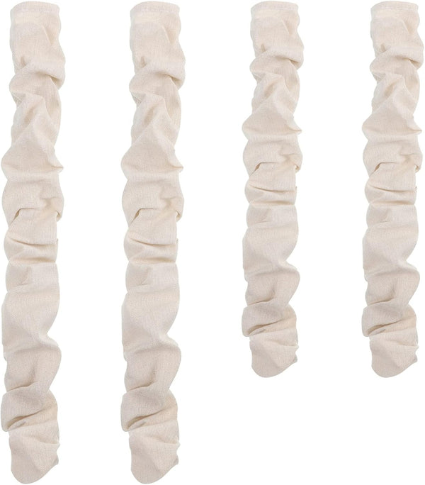 4 Pcs Fabric Cord Cover 6 Feet and 4 Feet Chain Cable