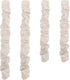 4 Pcs Fabric Cord Cover 6 Feet and 4 Feet Chain Cable