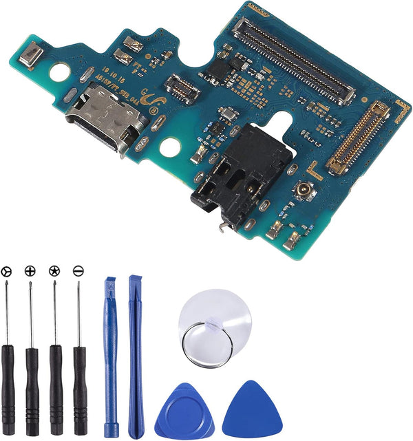 USB Charging Port Flex Cable Replacement for Samsung Galaxy A51 A515F with Tools