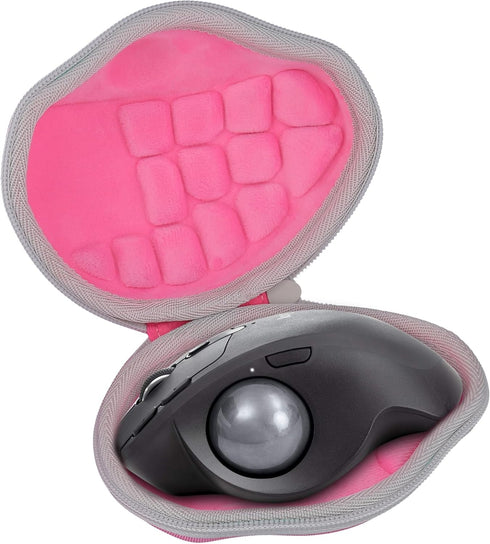 co2CREA Hard Case Replacement for Logitech MX Ergo/ERGO M575 Wireless Trackball Mouse (Pink Case)