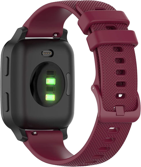 6 Pack Bands for Nerunsa P66 Smart Watch, Replacement Strap Bands Compatible with Nerunsa, NiUFFiT, Popglory