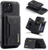 SZHAIYU 2 in 1 Detachable Back Cover for iPhone 13 Pro Max, Wallet Case with Card Holder, Slim Leather Pocket