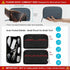 simtoper Backpack, Small Electronics Organizer Travel Case Slim Travel Cable Pouch for Small Tech Accessories, Cords