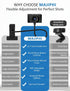 Majiphi 2K Webcam for PC, Streaming Camera, Web Camera for Desktop/Laptop Computer Webcam with Microphone, Plug