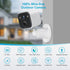 SUJTKZL 2K IP65 2-Way Security Cameras Wireless Outdoor, Battery Powered WiFi Camera for Home Security, Color Night