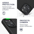 kwmobile Case for Apple iPhone 13 Pro Max - TPU Silicone Phone Cover with Soft Finish - Black
