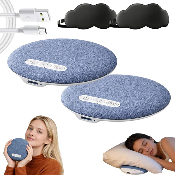 MENLINDIN Pillow Speakers for Sleeping, Ultra-Thin Bluetooth Pillow Speaker with Bluetooth 6.0 -