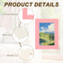 10 7 5 Inch uxcell Pcs Picture Frame Mats, x Picture Mats for Frames, Photo Mattes Angled Cut Board for Photos Prints