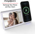 Smartpix Wireless Charging Station: 10W Charger, Desk Dock & Nightstand Accessory, 4x6 Photo Frame | Clutter-Free Design