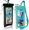 2 Pack IPX8 Waterproof Phone Pouch with Lanyard, Floatable Case for iPhone 15 14 13 12 Pro/Pro Max, Galaxy S24/S23