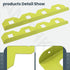 AMTHKNO 2 4 18V Pcs Upgrade Aluminum Alloy Battery Holder Slot Mounting Organizer Compatible with RYOBI NiCAD NiMH