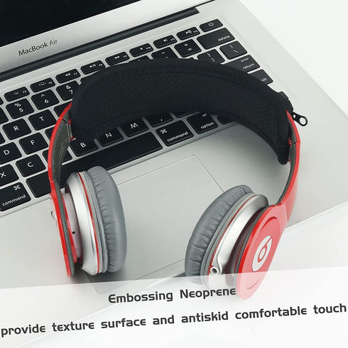 Mizi Headphone Headband Cover - Black Replacement for Audio-Technica, Beats, Bose, AKG, Sennheiser, Skullcandy, Sony.