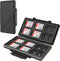 36 Slots Memory Card Case Holder, Water-Resistant Keeper Wallet for 12 SD SDHC SDXC + 24 TF MSD MicroSD MicroSDHC
