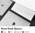 Macally Small USB C Keyboard, Plug & Play Wired Apple Keyboard for Mac mini, MacBook Pro/Air, iMac, iPad, Windows