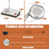 Retevis RT-9908 Window Speaker, Dual-Way Voice Intercom System for Business