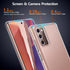 Rayboen Crystal Clear Case for Samsung Galaxy Note 20, Shockproof Protective Slim Fit Cover with Transparent Hard Back