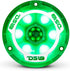 DS18 PRO-TW1L 3.8" RGB Aluminum Super Bullet Tweeter - 2 Speakers, 400W Max, 200W RMS, Built-in Crossover