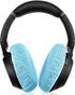 Tvoip 100Pcs Blue Non-Woven Sanitary Headphone Ear Cover, Disposable Super Stretch Covers for On Ear Headphones
