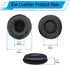 Ear Cushions for Plantronics Headset, Replacement Ear Pads for HW251N, HW261N, HW510, HW520, Blackwire 3210, 3220,